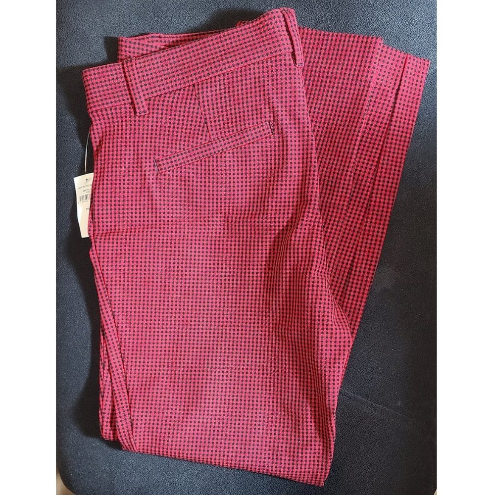Gap Skinny Plaid Ankle Pants -  90s Emo Punk Hipster Indie Work Rockabilly - Picture 3 of 9